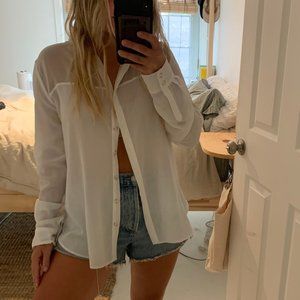 All Saints Silky Button Down